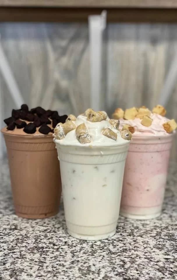 Soft serve ice cream cone at Lewis Farms