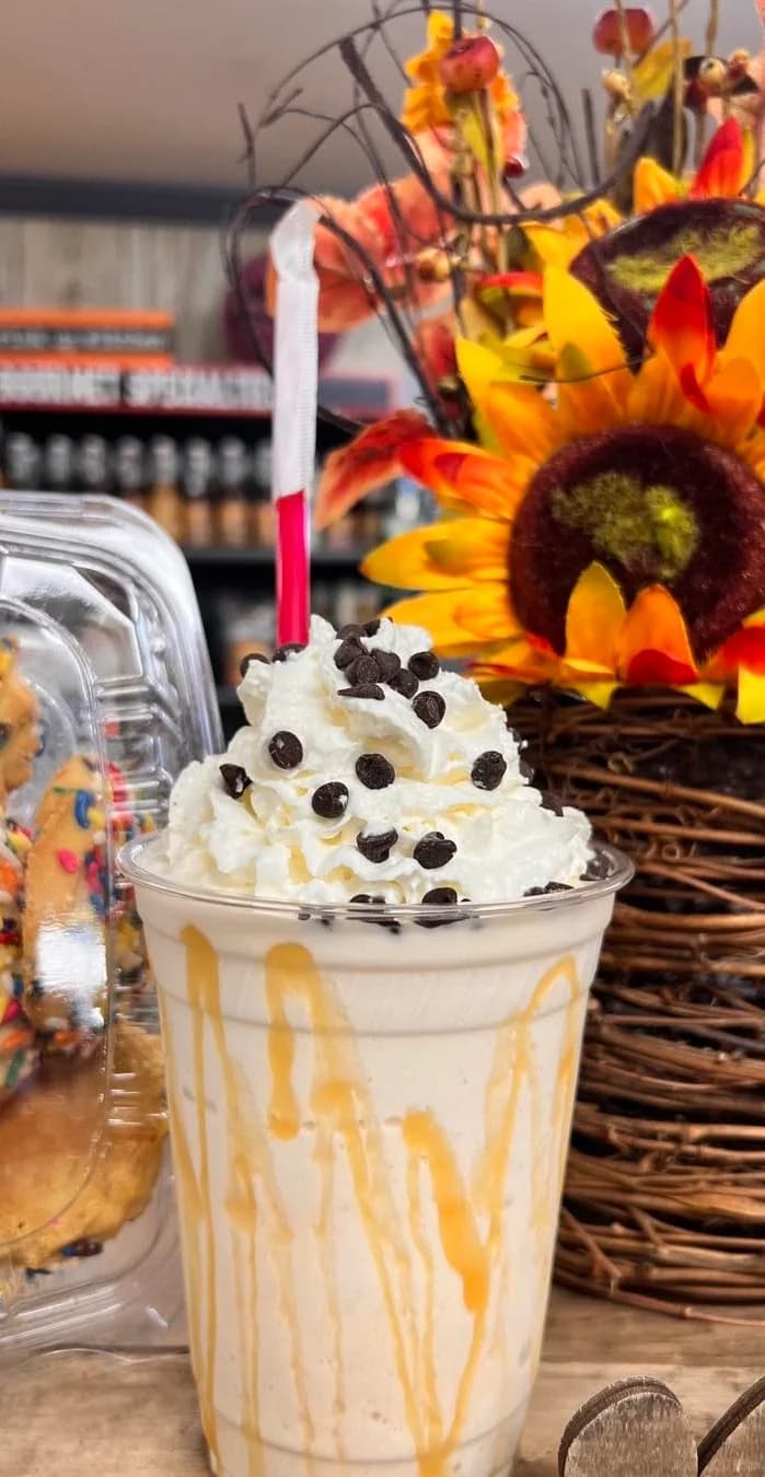 Avalanche soft serve with mix-in toppings at Lewis Farms